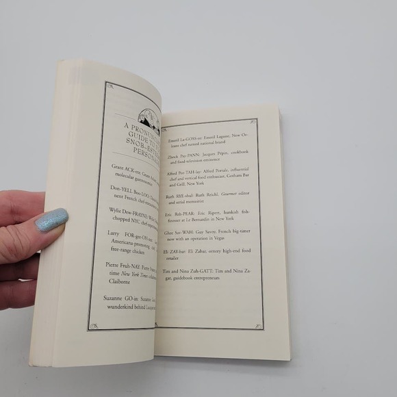 Food Snob‎ Dictionary Essential Lexicon of Gastronomical Knowledge by David Camp - Picture 7 of 7